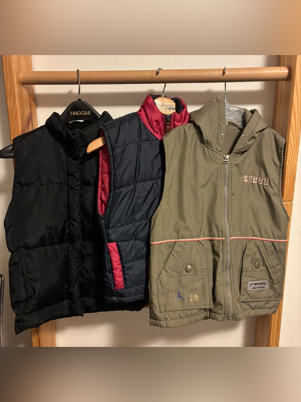 GAP & French Toast Quilted Puffer Insulated Vests, Speed Lightweight Hoodie Vest